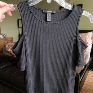 Forever 21 Black Crop Top